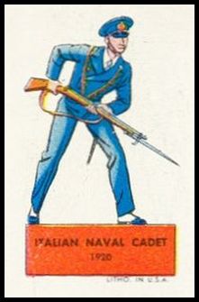 Italian Naval Cadet